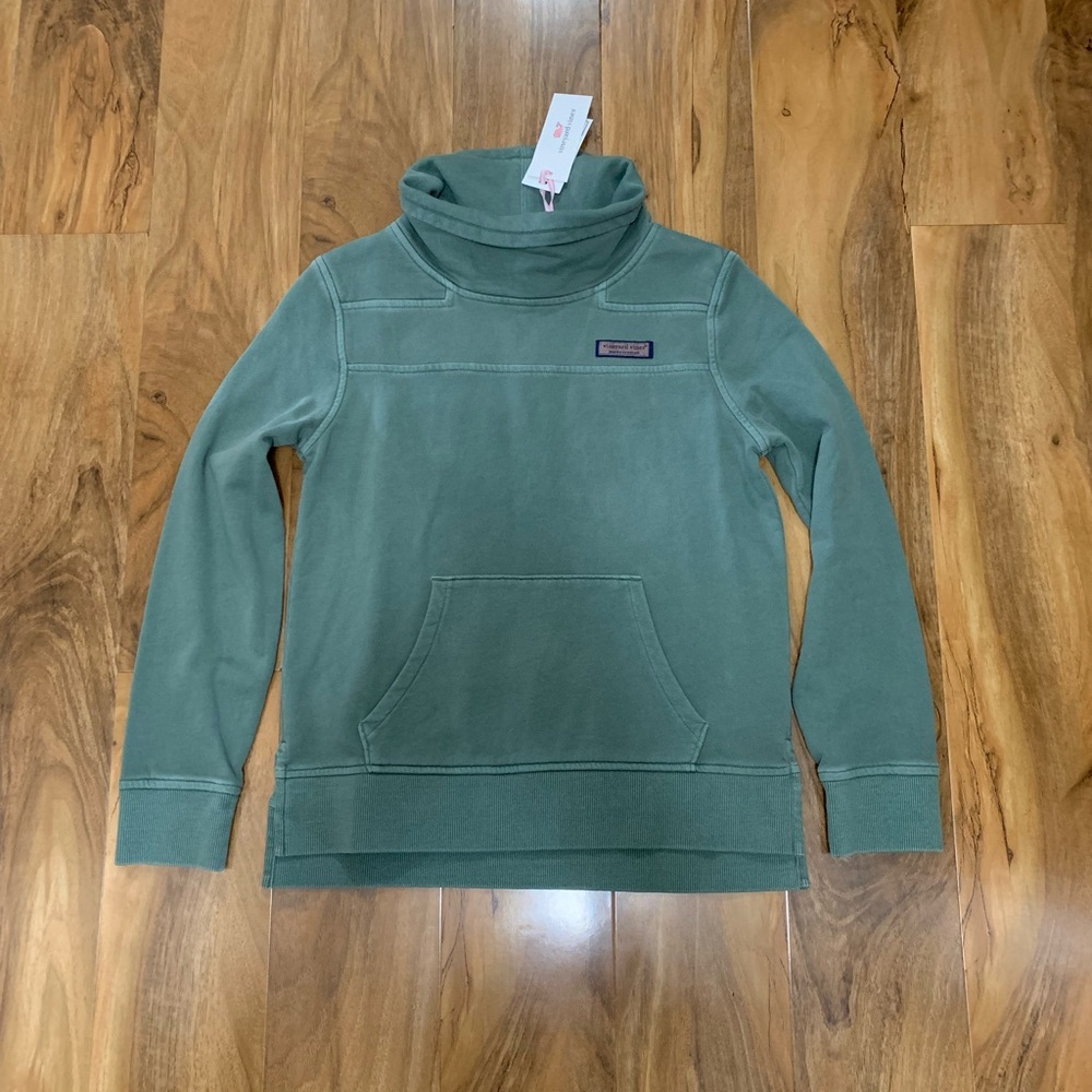 Vineyard Vines Girls Cowl Neck Sweatshirt